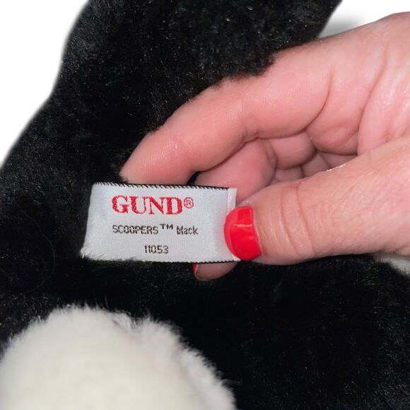 Gund Black Cat Kitten Scoopers Plush Stuffed Animal Toy 15" Nursery 11053 - Picture 7 of 11